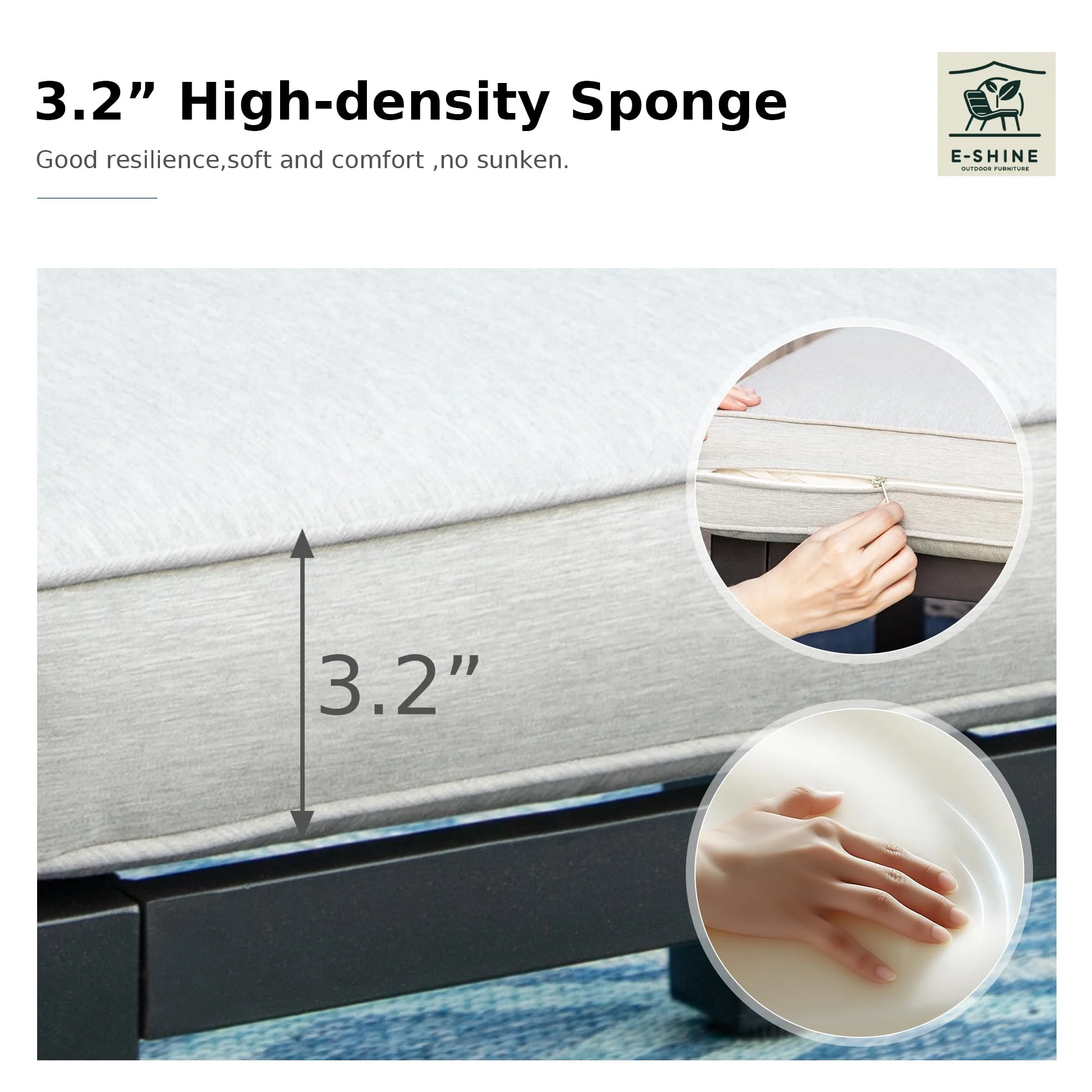 Modern Aluminum Garden Sofas Outdoor Furniture Outdoor Sofas Patio Furniture Set Outdoor Garden Furniture With Coffee Table