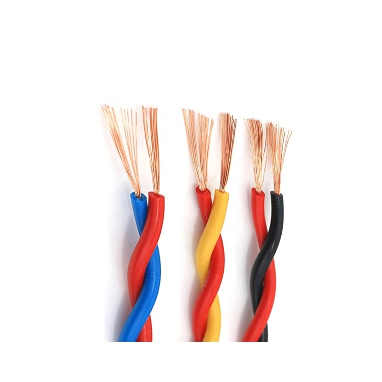 Household flexible cable shielded twisted pair cable copper core 2.5mm 2mm from china manufacturer