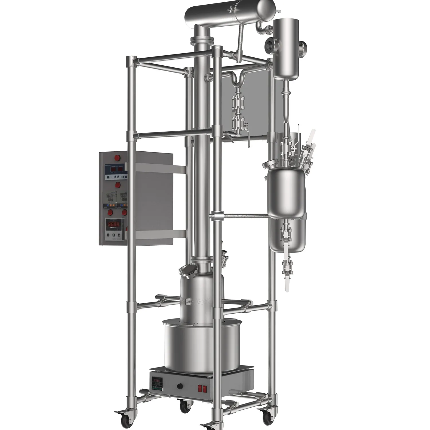 Valuen 20L Ethanol Extraction Machinery For Hemp Fractional Distillation Unit  Stainless steel rectification