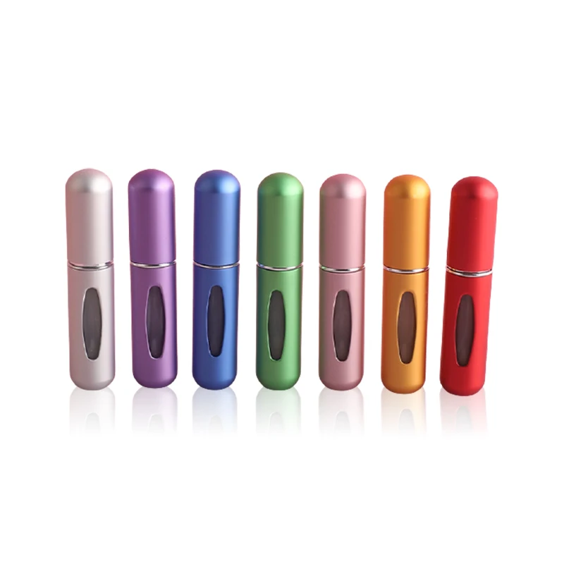 5ml Mini Perfume Bottle Travel Refillable Perfume  Spray Bottle Perspective Window