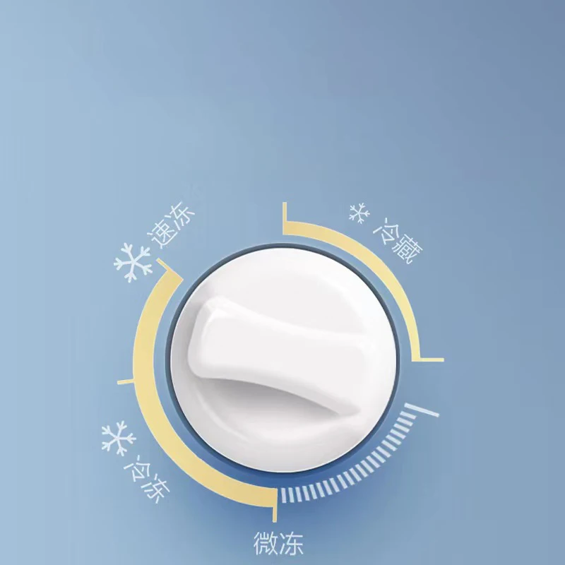 Energy saving household small mini energy saving fresh keeping dual purpose refrigerated freezer