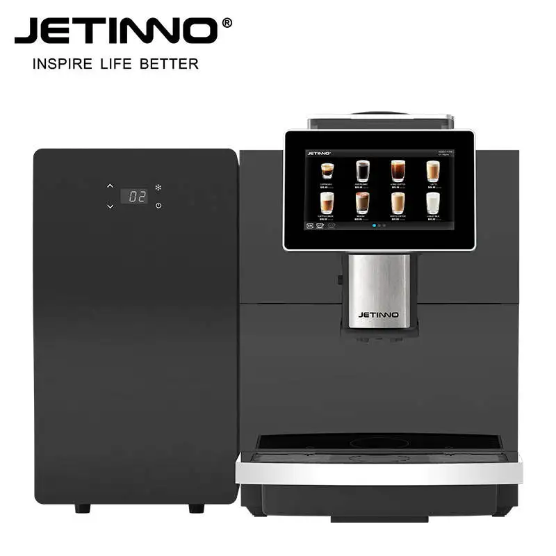 Jetinno JL15 двойной котел Высокоэффективная кофемашина автоматическая эспрессо с вспениванием молока
