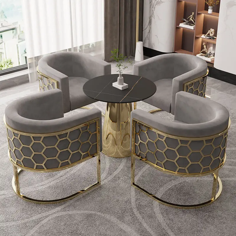 CY Armchair Hotel Chair Square Shaped Garden Living Room Sofa Seat Chair Single Seat Nordic Wood Best Sell Design Black Pink