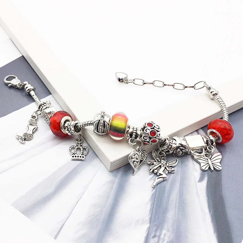 Pandor Bracelet Designer Acrylic Charms Diy Beads and Charms for Jewelry Bracelets Making Accessories Diy Wholesale