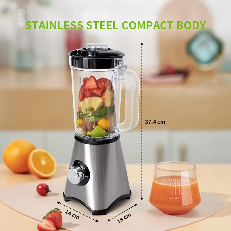 1000W Personal Blenders for Kitchen with 4 Blender Blade Ice Crush Countertop Blender