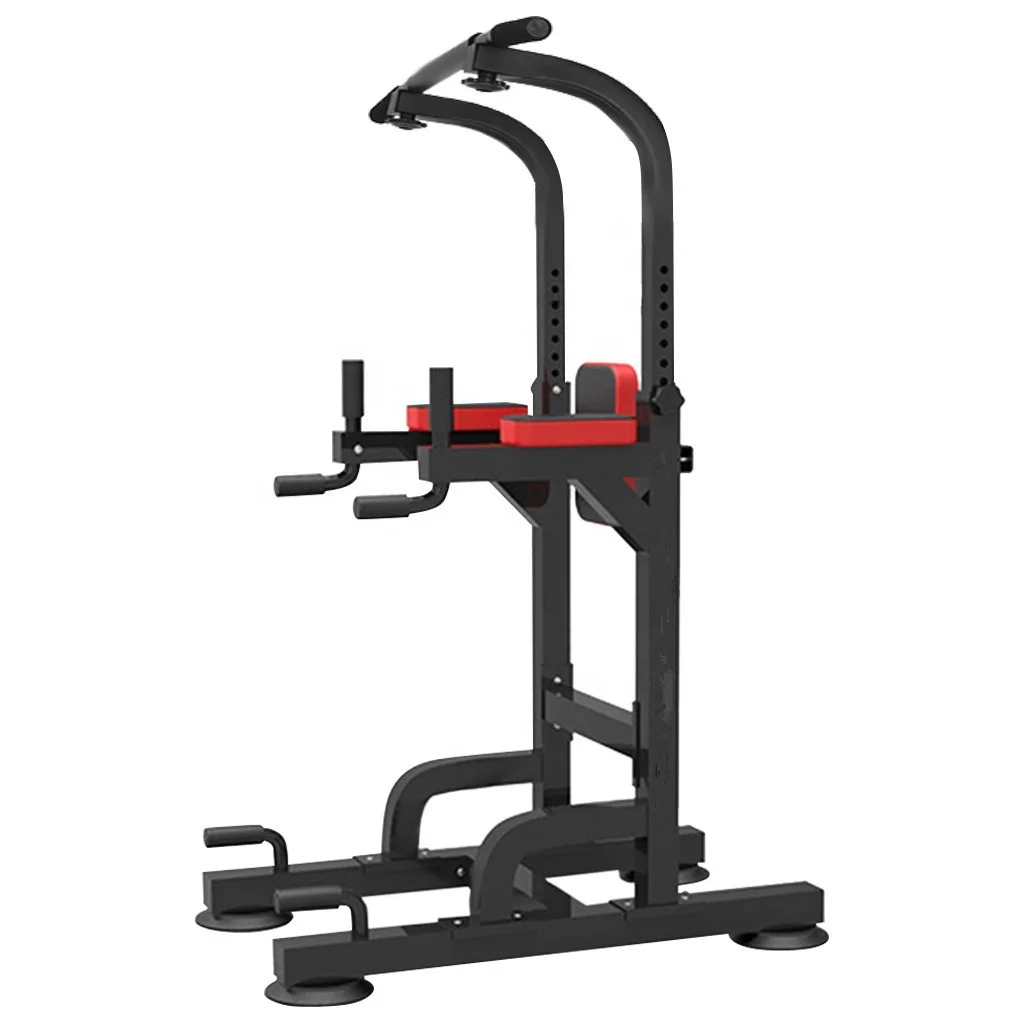 Hot Sale Body Building Equipment Gym Fitness Tower Pull Ups Dip Bar Station Factory Wholesale Pull Up Tower