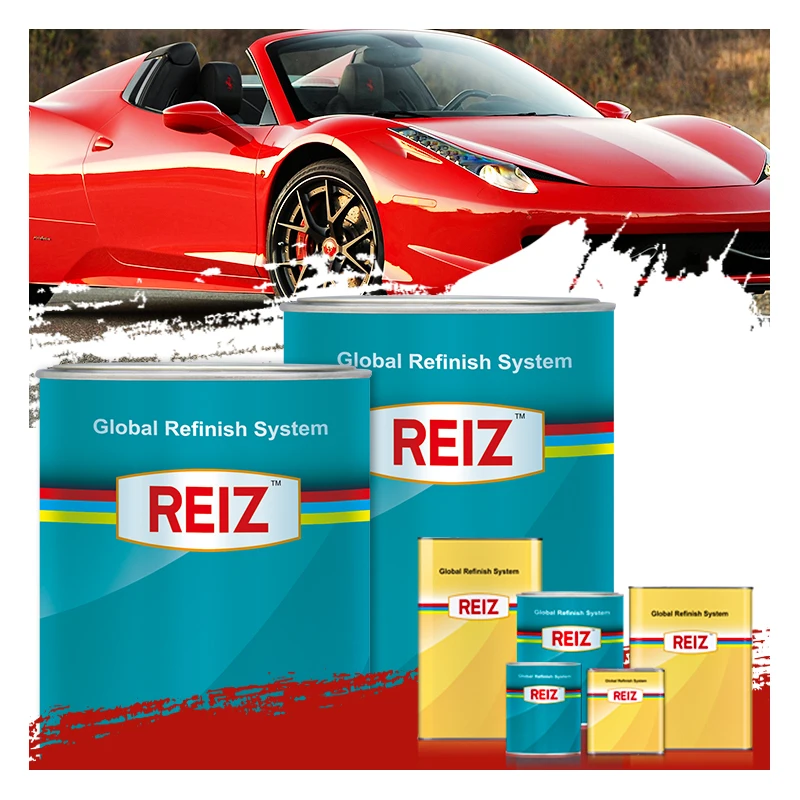 REIZ Wholesale Ceramic Coating Car Refinishing Painting Auto Spray Colors Mixing System Car Paint For Scratches