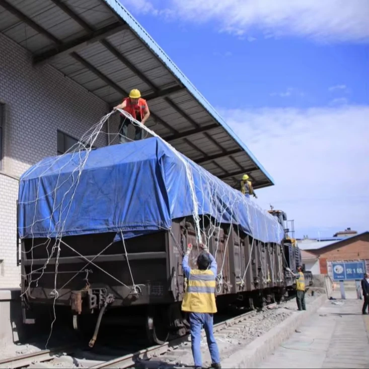 Railway Transportation Special Waterproof Oilcloth Tarpaulin Cargo Coverage