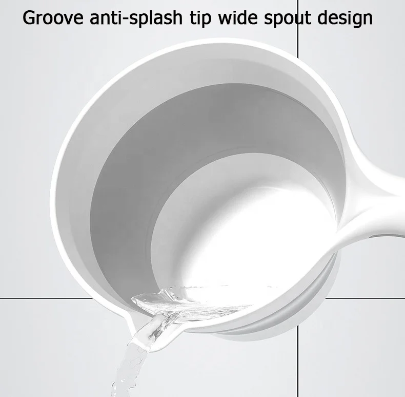 Прямо с фабрики оптовая продажа PP + TPE складная кухонная ковш для воды чашка