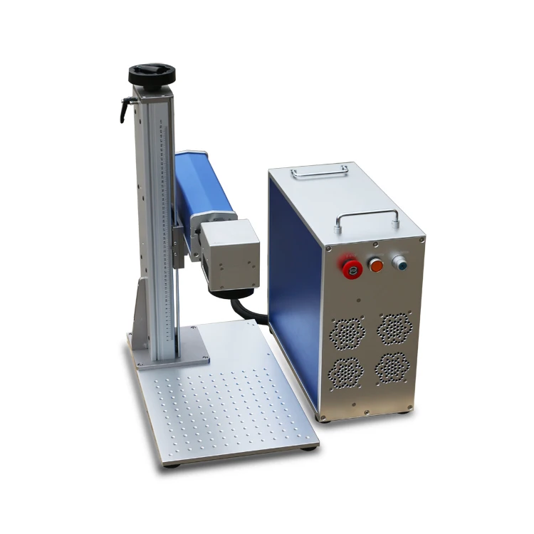 FOCUS Portable Fiber Laser Marking Machine Manufacturer Laser Date Coding Machine Split Type Of Fiber Laser Marking Machine