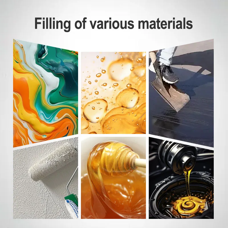 Interchangeable Gun Filling Machine for Filling 220L Paste Slurry/Non-Cured Rubber