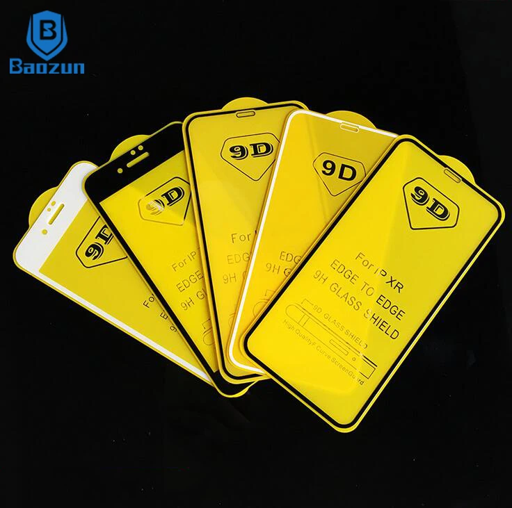 
Заводской аксессуар для сотового телефона полное покрытие 9D закаленное стекло для всех моделей защита экрана 