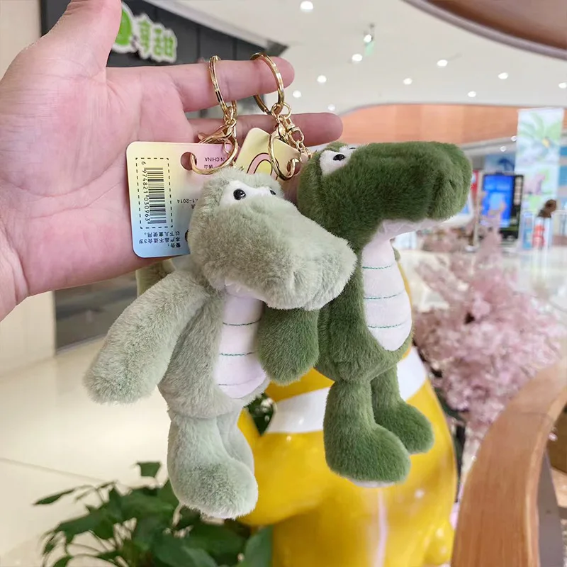 Toys Lovely Kawaii  Anime Lilo Pillows and Toys for Kids  Mini Plush crocodile keychain
