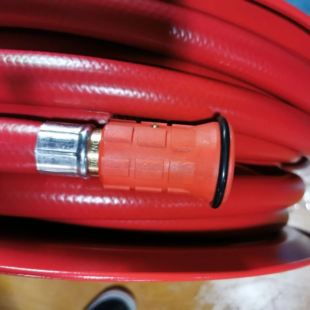 automatic fire hose reel can use long time 25days to 30days production time
