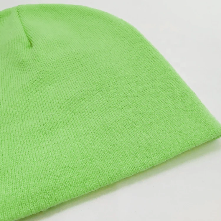 Пользовательская акриловая Мужская Женская жаккардовая вязаная зимняя дизайнерская шапка бини