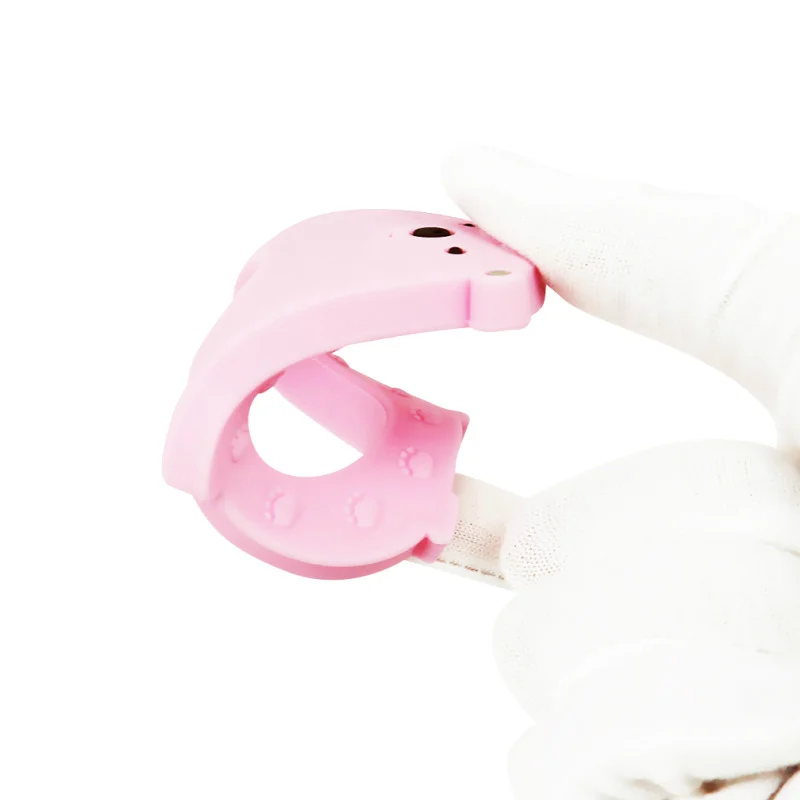 New Design Wholesale BPA Free Polar Bear Shape Teething Toy Silicone Teether Baby Teethers