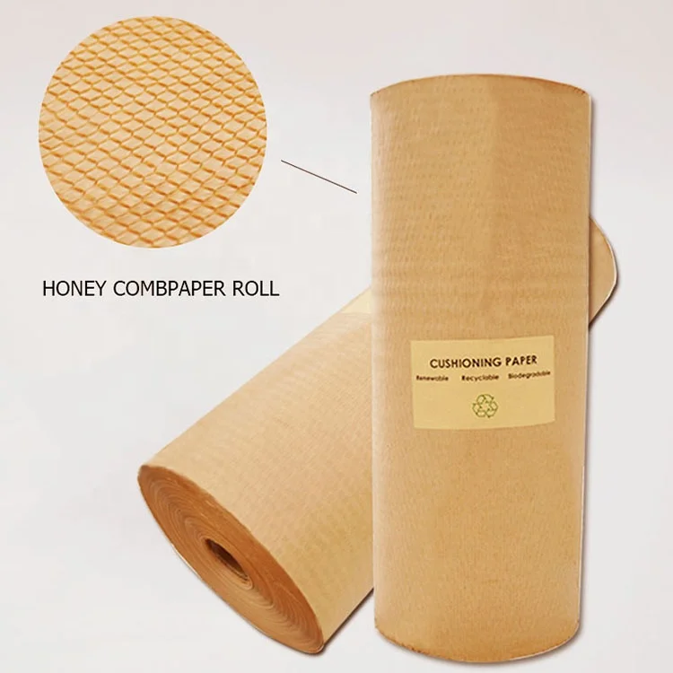 Factory Manufacture Various Honeycomb Cushion Paper Food Wrapping Kraft Paper