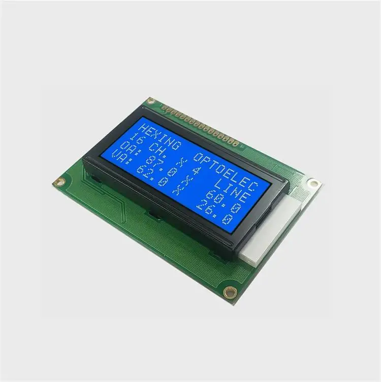 Быстрая доставка от 3 дюймов синий transmissve ЖК-дисплей 8 бит параллельный интерфейс номерного ЖК STN 16*4 панель