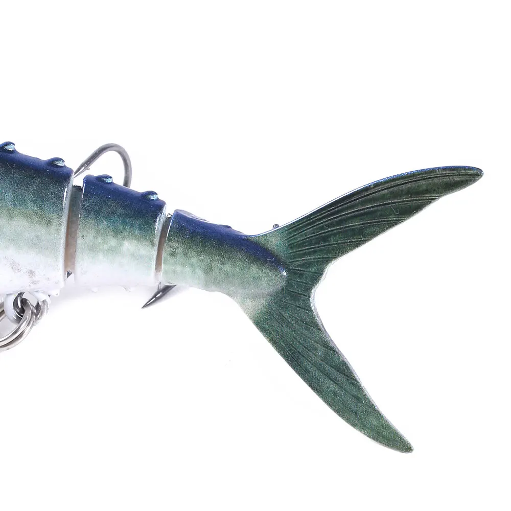 17.8cm 38g wholesale handmade fishing lure Lifelike Fishing Jointed minnow simulated 3D fish eyes