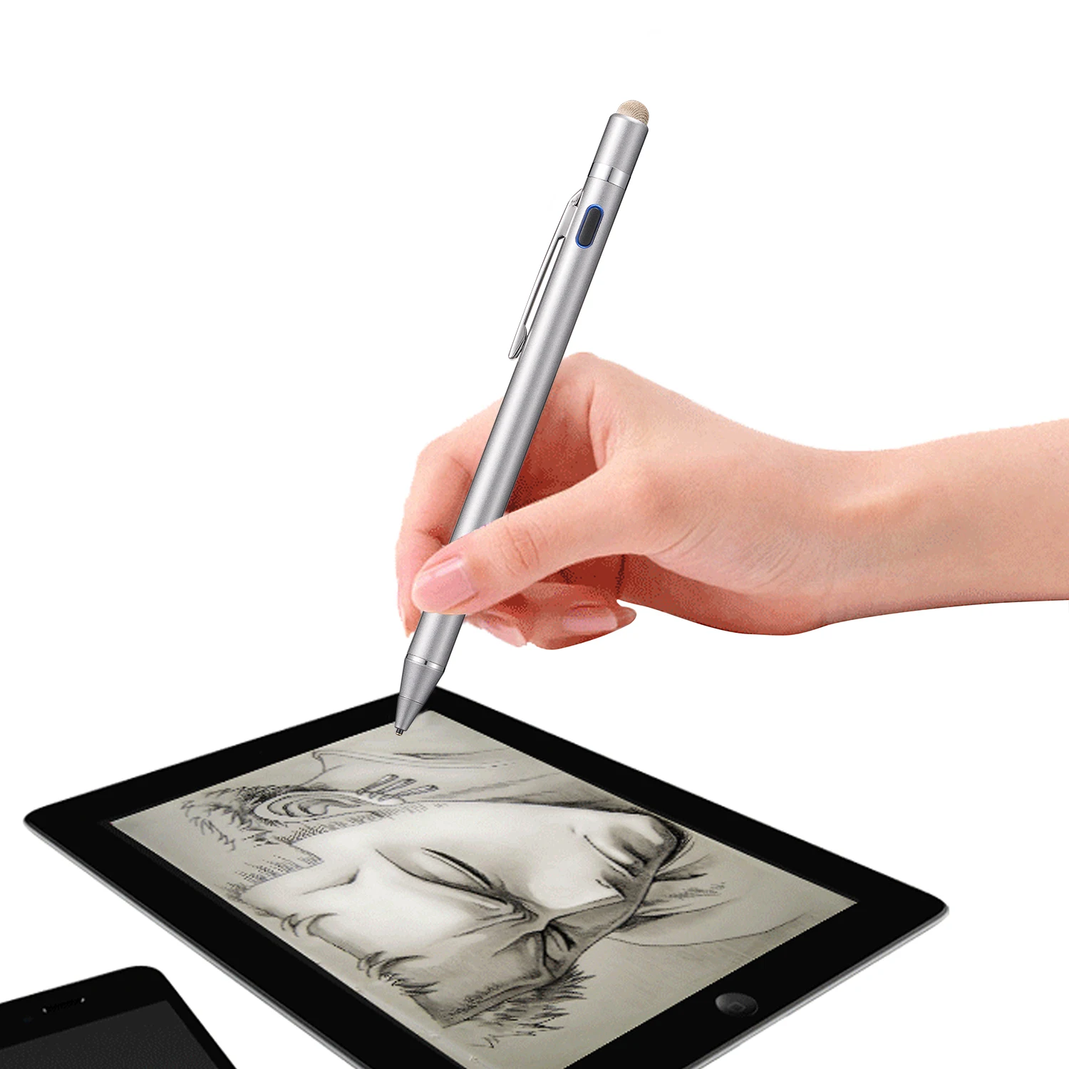 K825 Universal Stylus Pencil Ultra Fine Tip for Asus Tablets Z Fold Touch Pen for Samsung Pencil Mobile Phone Pen
