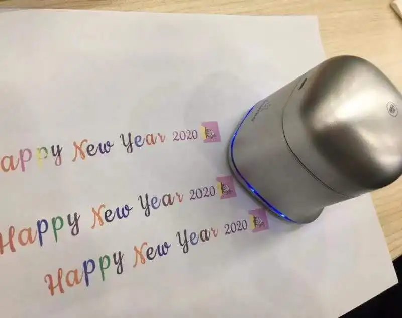 Portable QR Code Printers Label Maker Machine for Paper Sticker Pocket stamp printer