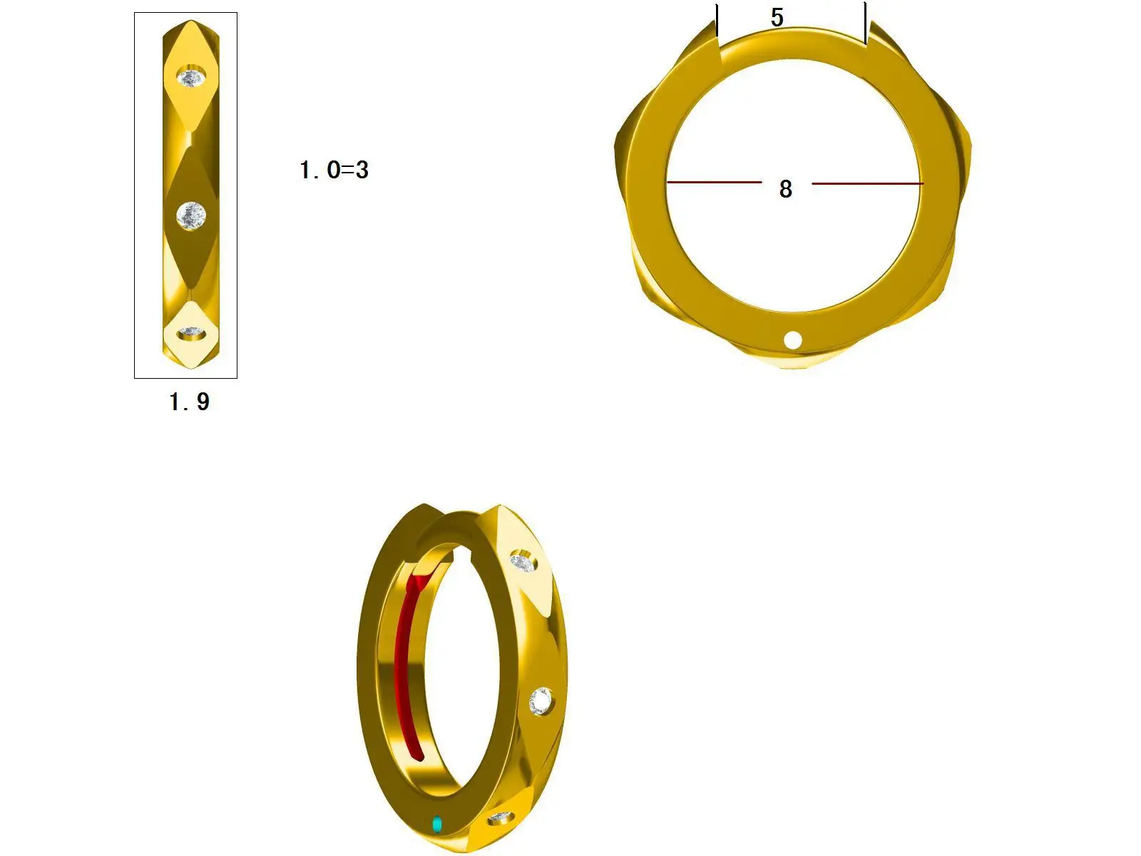 CAD 3D файлы OEM/ODM можно украсить ювелирными изделиями изготовленным на заказ логосом стерлингового серебра серьги 925 пользовательские для девочек