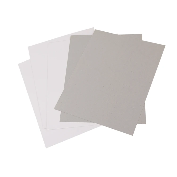 
Superior Manufacturer 450 GSM Grey White Paper Duplex Board 