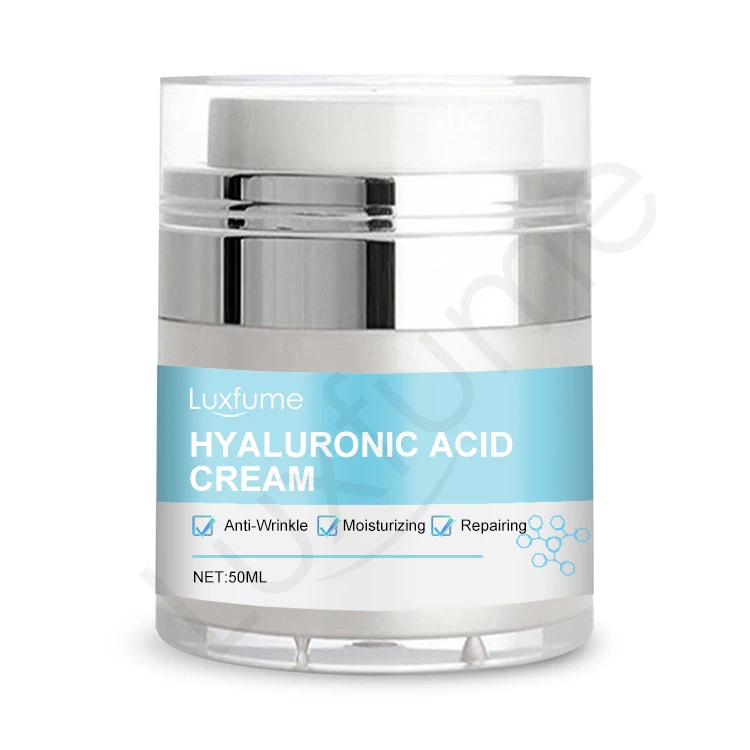 Private Label Face Repairing Whitening Hydrating Moisturizer Anti Aging Hyaluronic Acid Cream