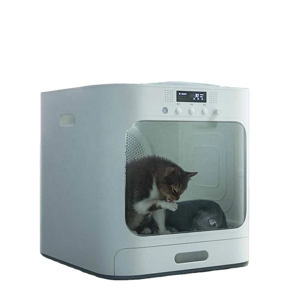 Hot selling automatic cat dog dryer pet hair blowing water drying box pet blow dryer