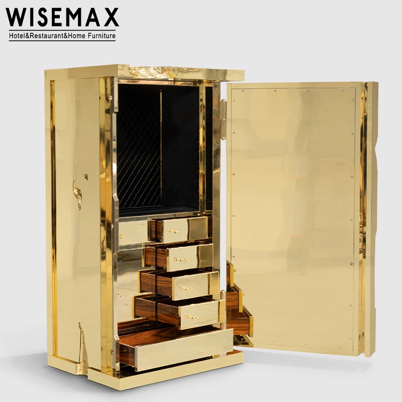 WISEMAX мебель итальянская роскошная вилла сейф для гостиной высококачественные замки спальни из нержавеющей стали шкаф сейфов дома