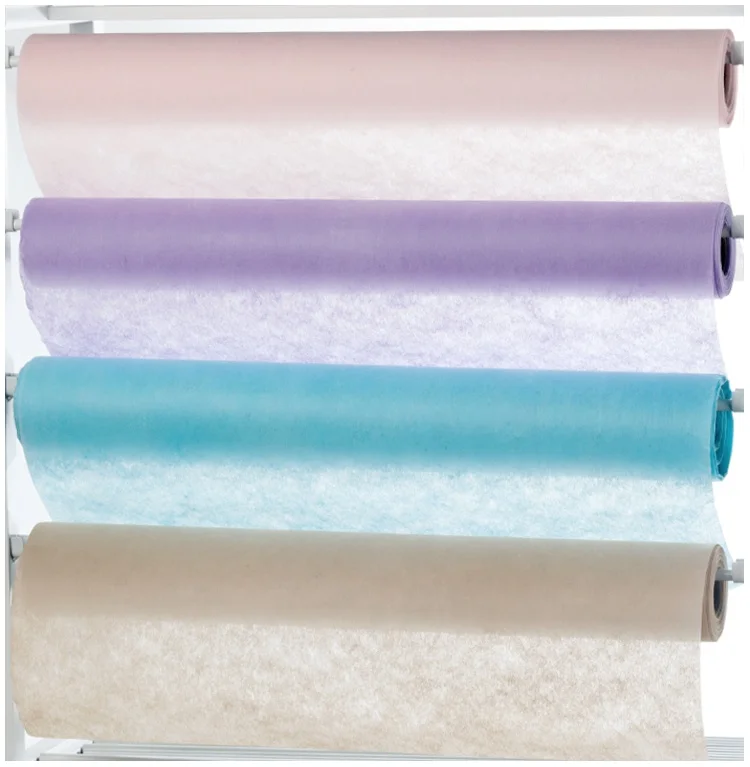 50cmx10y Wholesales Plain Non Woven Rolls Non Woven Fabric For Flower Wrapping Gifts Packaging Decoration