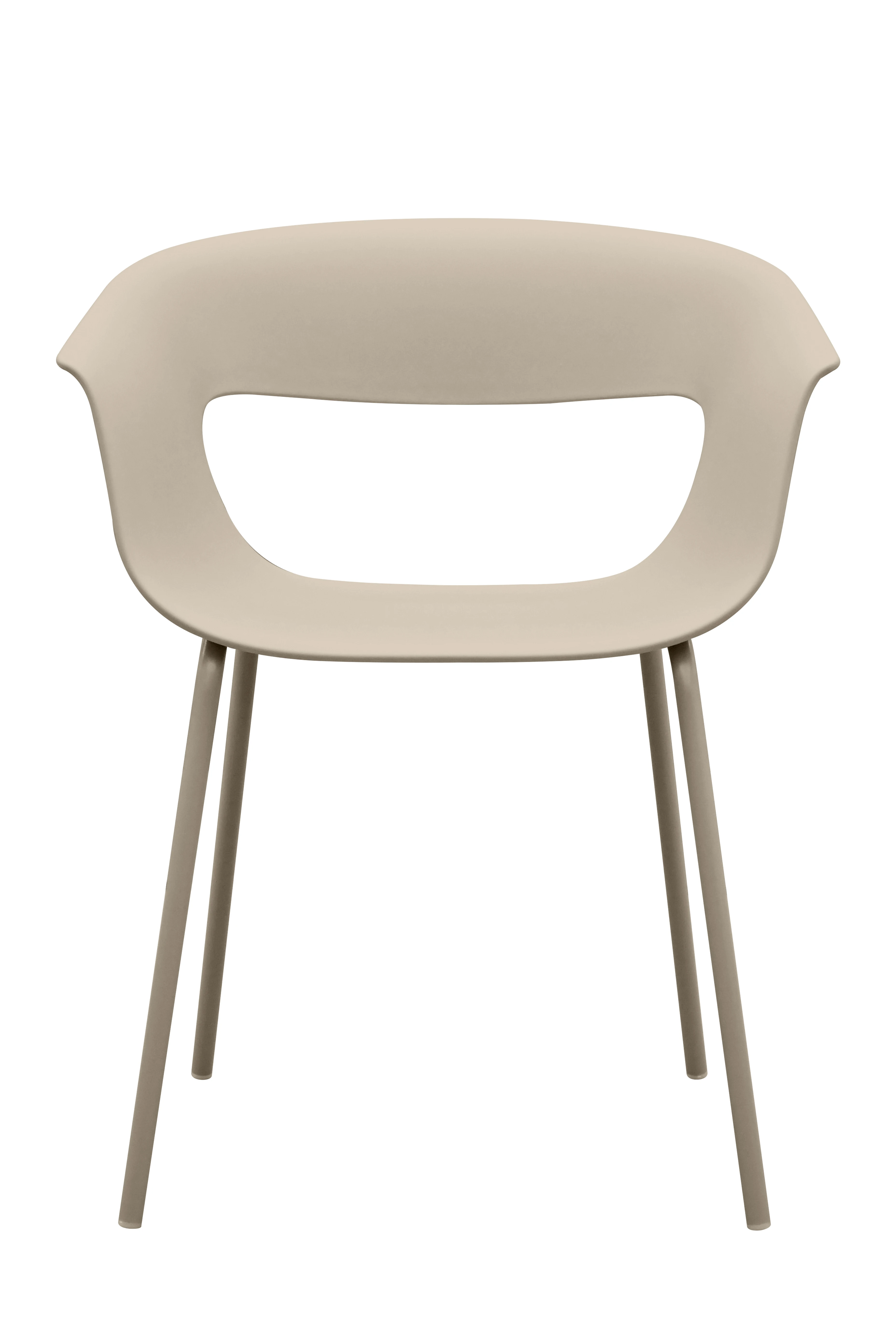 Modern Design  China Factory Plastic Mesh Chair Dining Room PP Seat Plastic Dining chairs