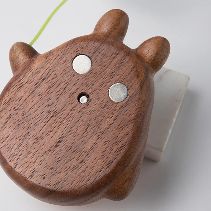 Hanging Magnetic Wooden Wind Chime For Entrance solid wood brass creative refrigerator doorbells  housewarming wind chimes bells