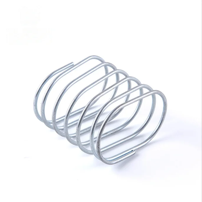 Factory Custom Zinc Plating Carbon Steel Wire Coil Square type Rectangular Compression Spring