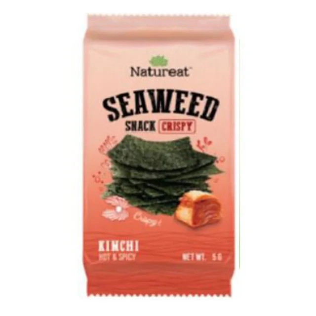 Good Taste Sweaweed Snack Kimch Flavor Snack Made in Korea Instant Snack For Children and Adult Healthy Kfood