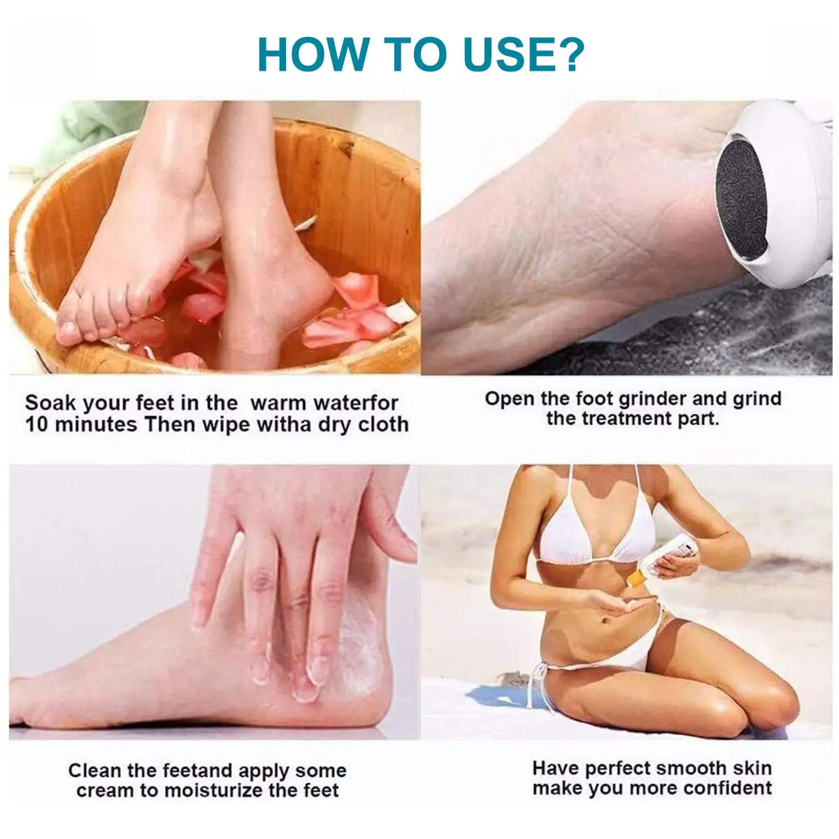 Portable electric vacuum adsorption foot grinder dead skin callus remove Callus Remover Foot Grinder Electric