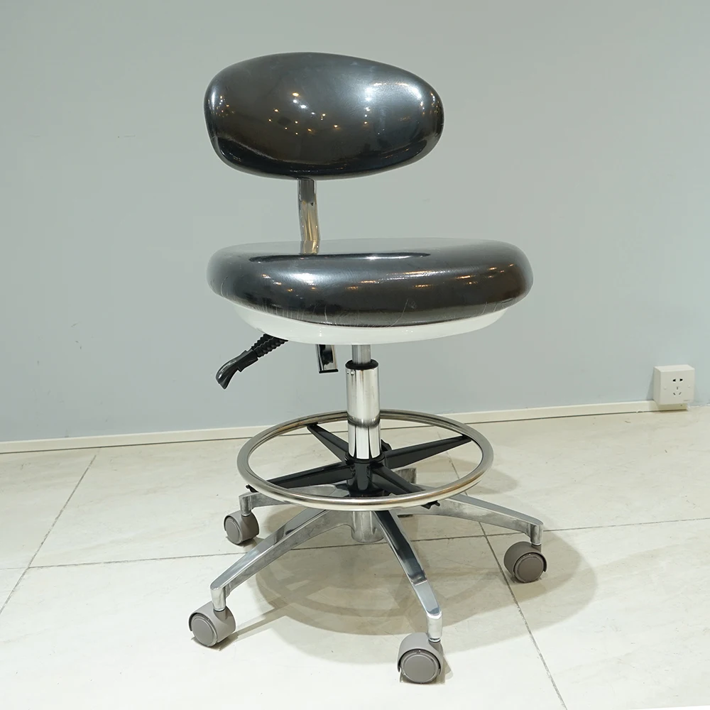 Стоматологическое оборудование alрабочая эргономичная с нижней полкой бесшумные ролики регулируемое врачебное вспомогательное кресло для клиник и больниц