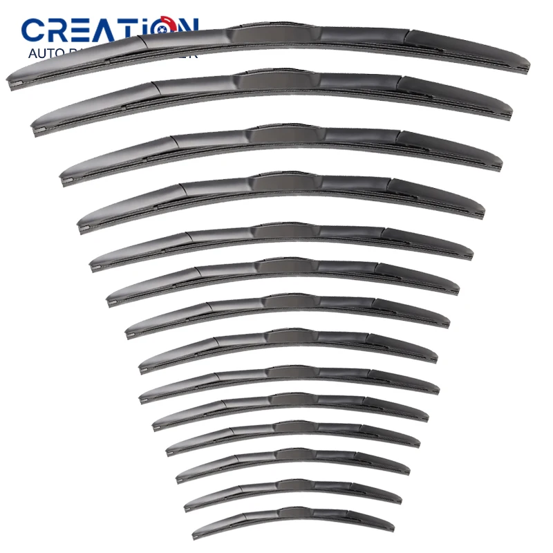 CREATION 2024 high quality car windshield hybrid wiper blades  hybrid wiper blades japanese  car wiper blades