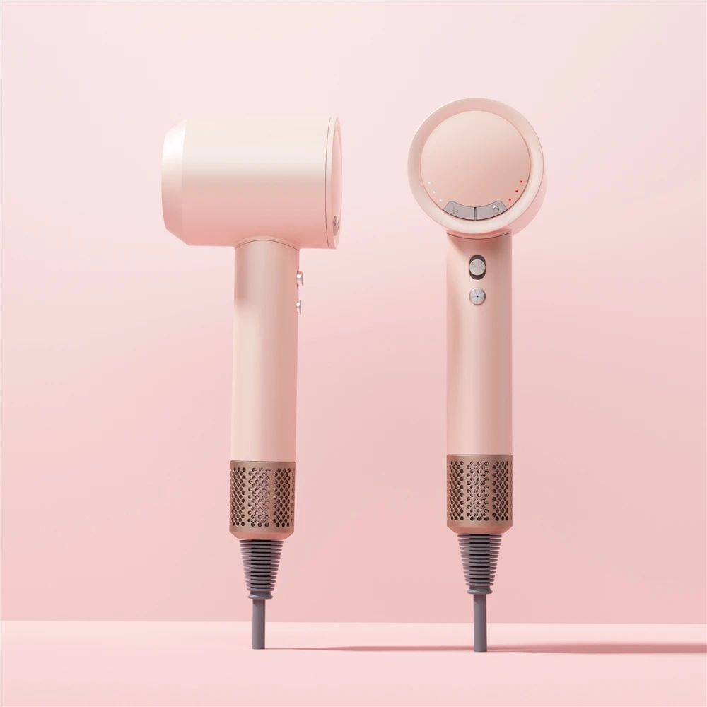 Multifunctional Motor High-speed Anion Super Black Hair Dryer for wholesales