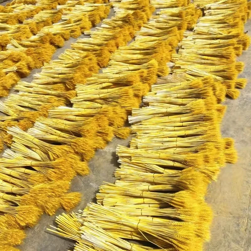Dried Flowers Natural Wheat Straw Colorful Simulation Flower for Home Dining Art Wedding