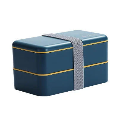 Wholesale 1200ml Plastic Bento Tiffin Box New Color Meal Prep Containers for Lunch Preparation