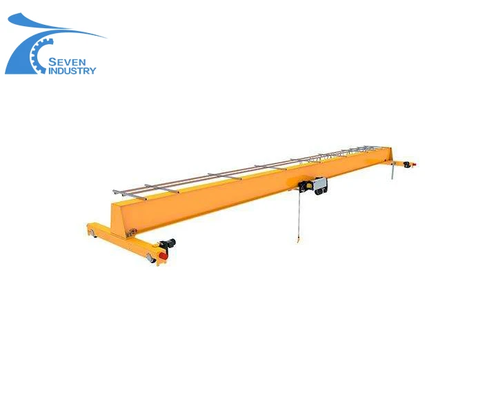 10ton single girder overhead traveling bridge crane for steel mill workshop