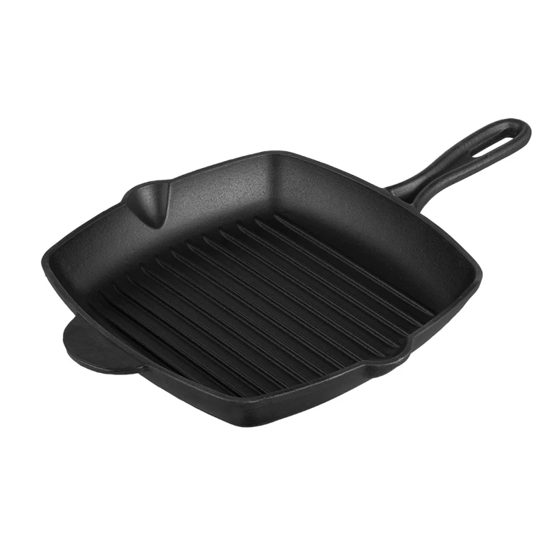 5 Pcs Enamel Cast Iron Set Including Dutch Oven Grill Pan Skillet Cooking Casseroles Cookware Set