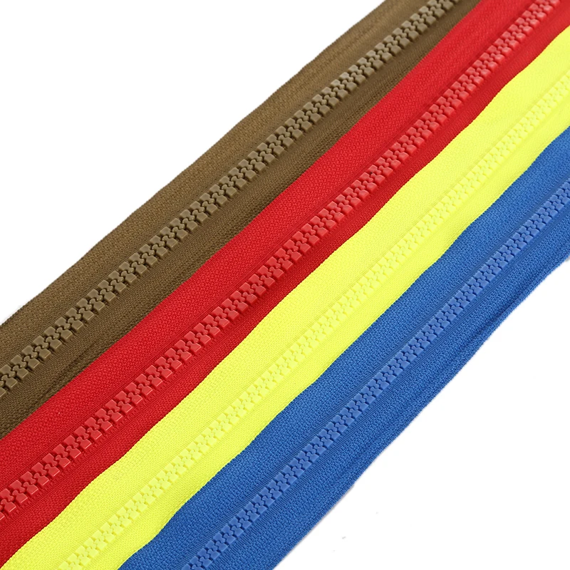 Hot Sale DAWEI zipper factory China good quality factory colors 5# high quality resin garment zipper for tent garment