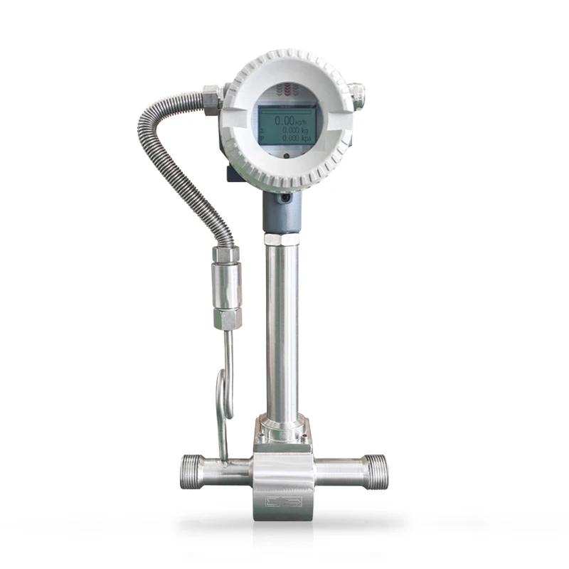 Explosion-proof 24V Power Supply Professional Small Ammonia Gas Threaded Vortex Flowmeter