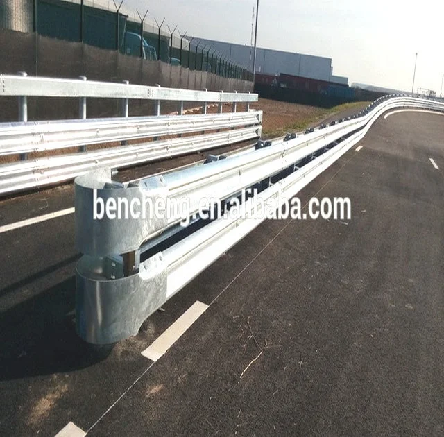 Highway Guardrail  Bullnose End Corner Radius Terminal