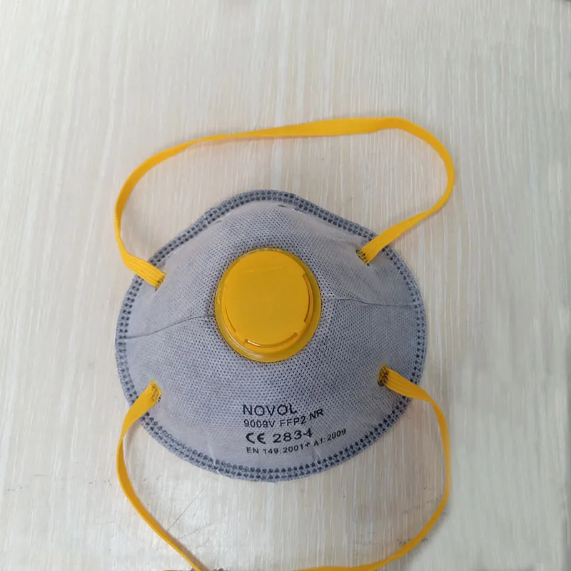 CE FFP2 NR Head loop disposable dust mask kn95 ffp2 4ply protection with carbon verified supplier wholesale air pollution mask