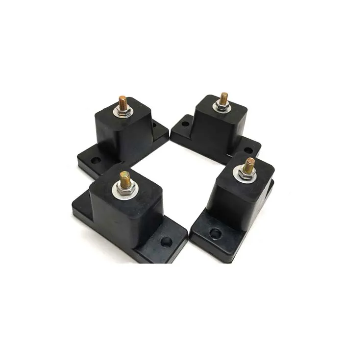 Wholesale Air Conditioning Shock Pad 4.33x1.97 inch Rubber Bracket Cushion Outdoor Air Conditioner Accessory 4PCS