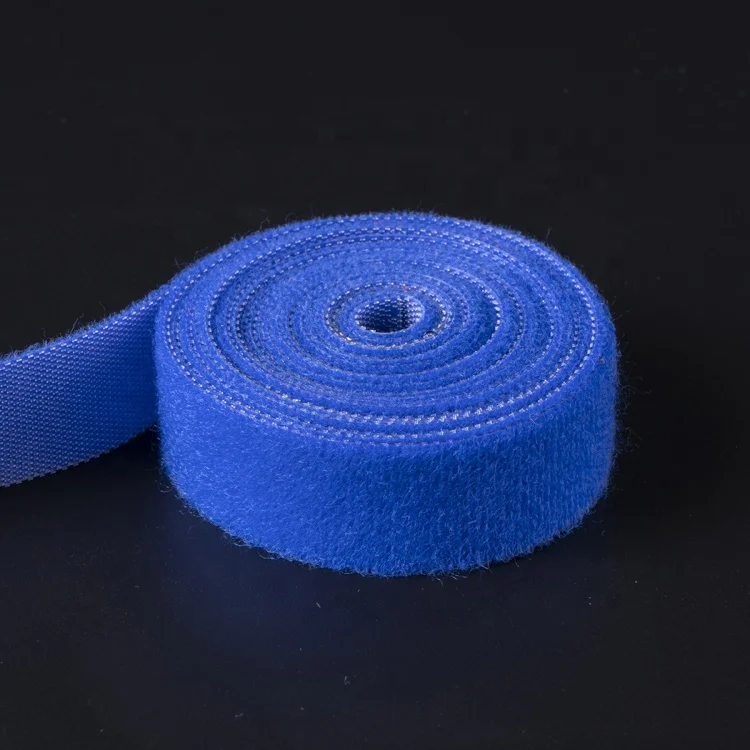 10mm*2m Reusable Colorful Heavy Duty Waterproof Self Gripping Multi-Purpose Hook And Loop Fastener Tape