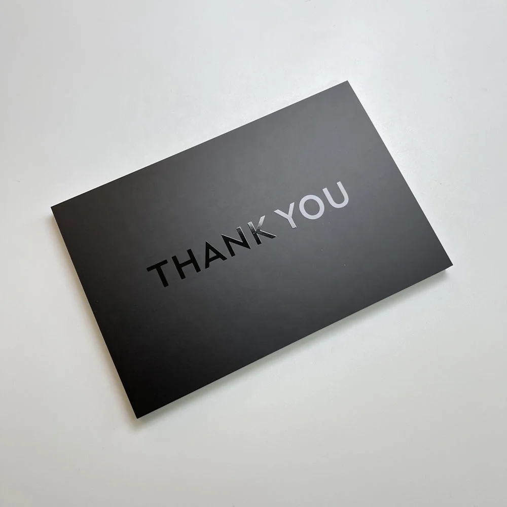 Wholesale Thank You Greeting Visiting Post Card Thank You Business Card Printing For Business